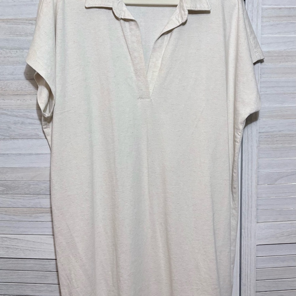 Banana Republic Women's Ivory Polo Dress